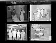 Pitt Memorial Hospital First Patients (4 Negatives) 1950s, undated [Sleeve 32, Folder k, Box 21]